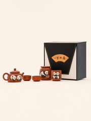 Panda Five-Piece Tea Set