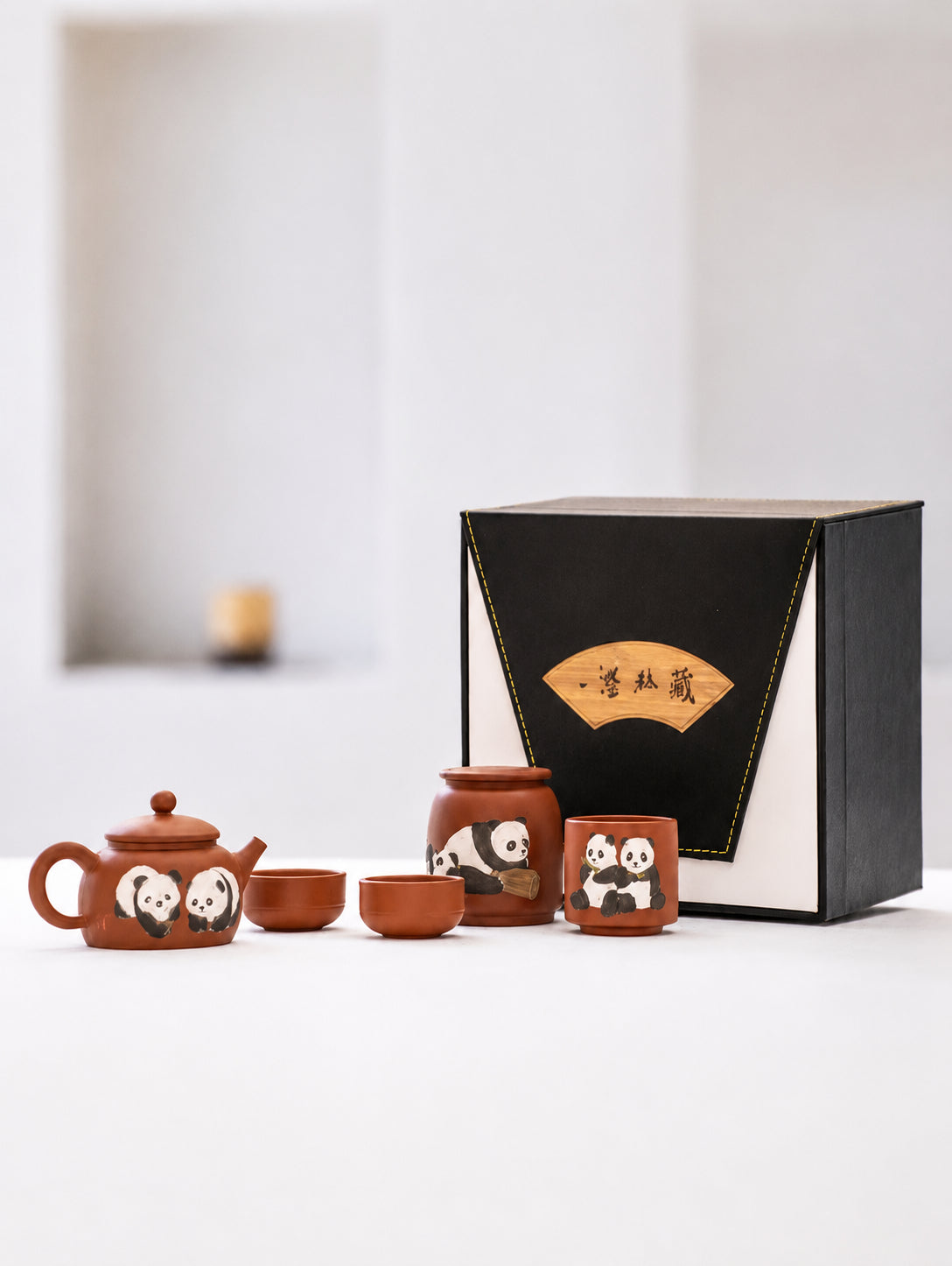 Panda Five-Piece Tea Set