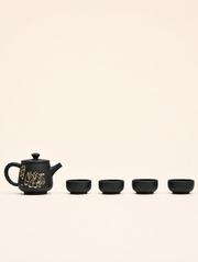 Teapot and Four-Cup Tea Set